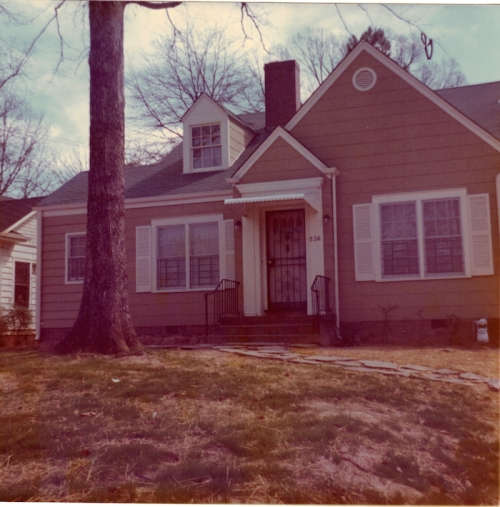 226 Maxwell Street, c. 1980-1981 after rehabilitation. Credit: Decatur Housing Authority.