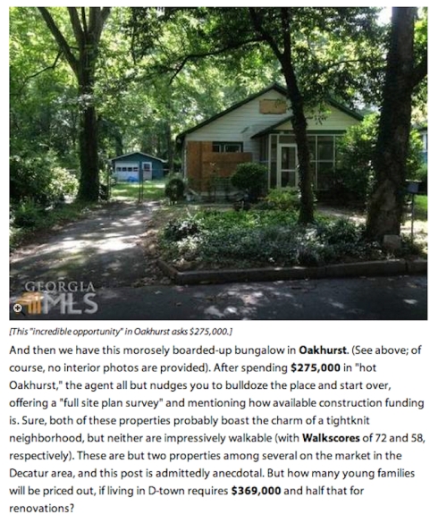 Credit: "Is The Decatur Area Losing Its Prized Affordability?" Curbed Atlanta, Aug. 14, 2013.