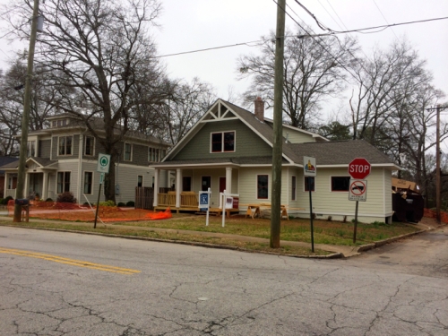 1036 East lake Dr. Demolished late 2013. phot March 18, 2014.