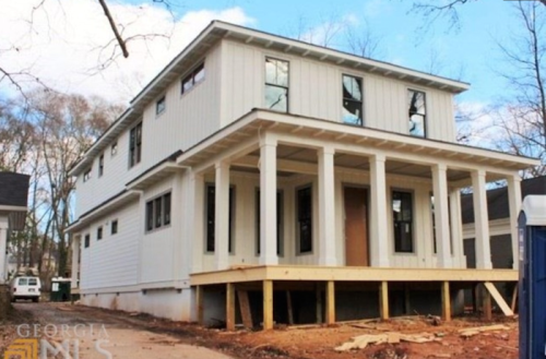 346 Second Ave. New home under construction, 2015. Credit: Zillow.